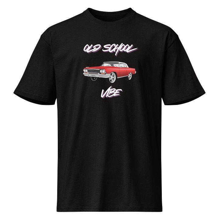 Old School Vibe BLK Tee product image (1)