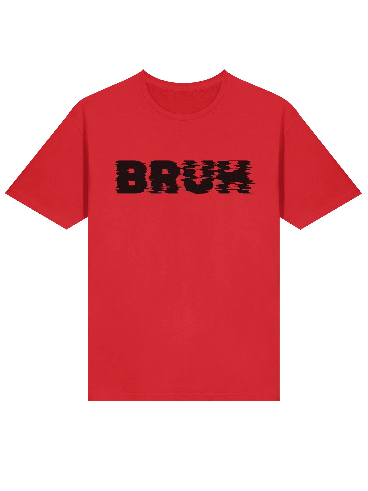 BLACK Glitchy Vibes BRUH T-Shirt product image (1)