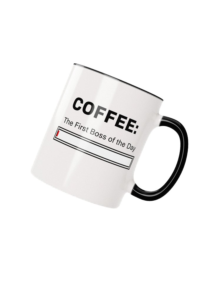 The First Boss Mug | Morning Coffee Mug for Work & Weekdays product image (1)