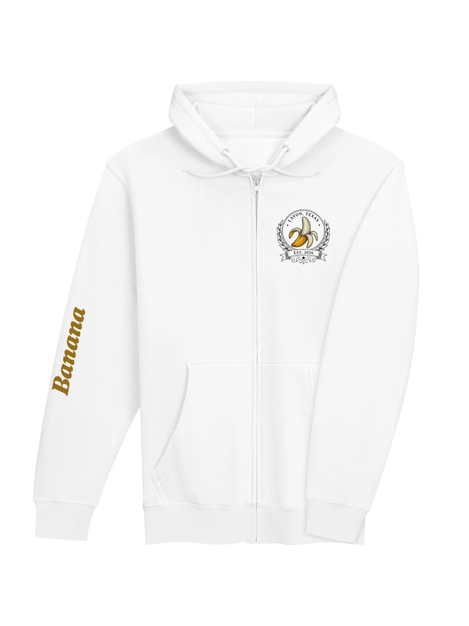 The Lavon Banana Zip Hoodie product image (4)