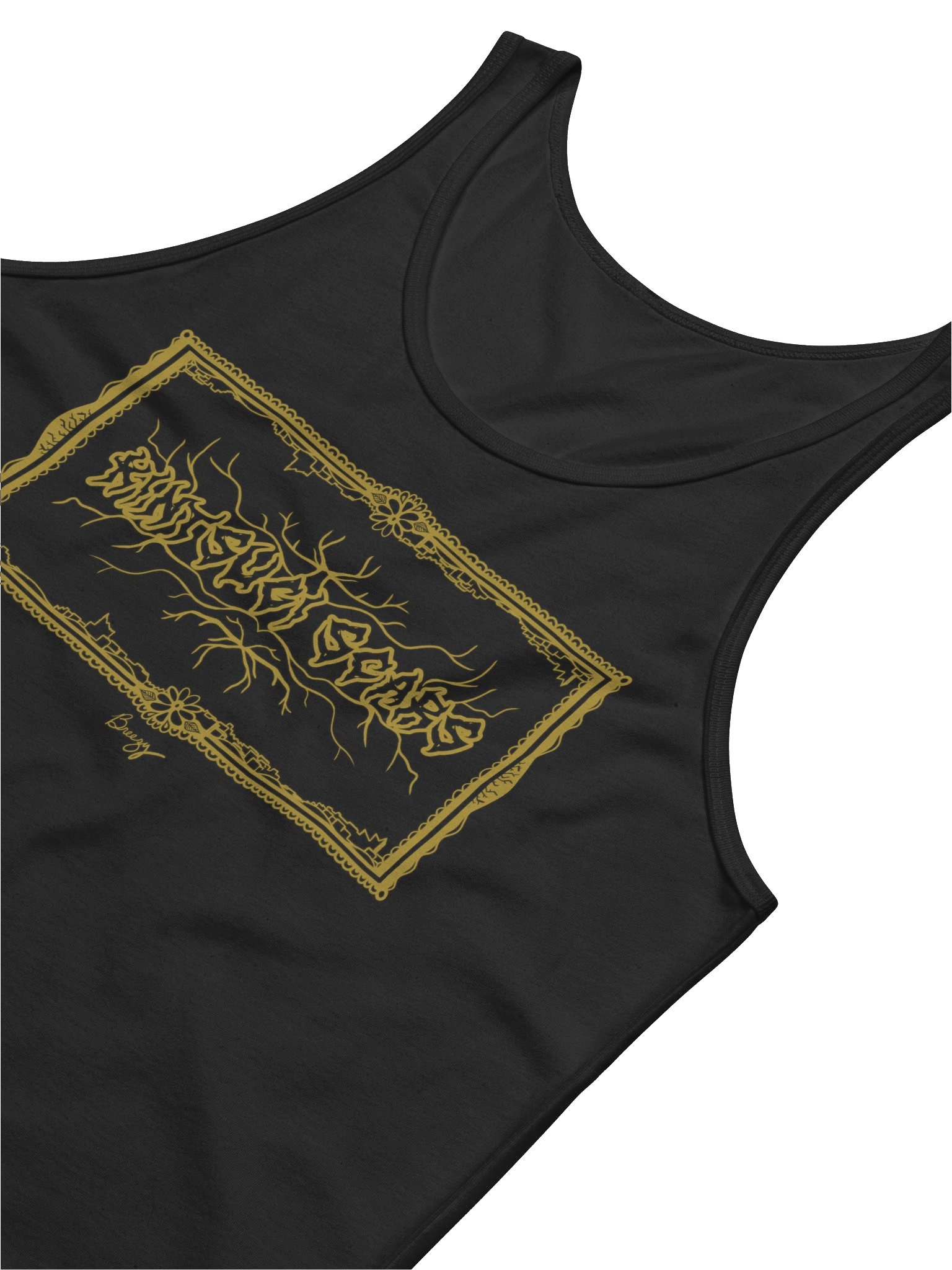 Kintsugi Scars Framed Tank product image (3)