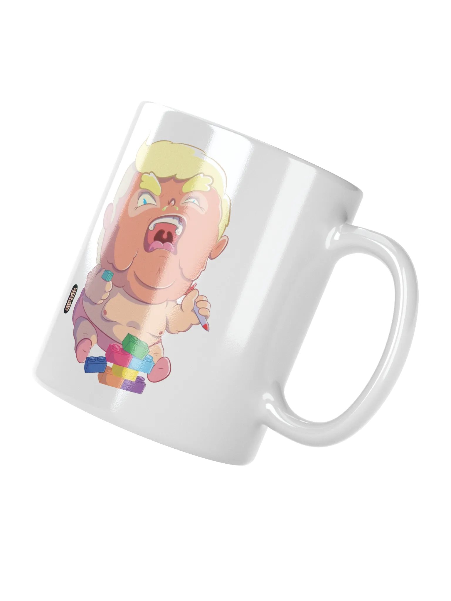 Zanahoria Baby - Mug (Right Handed) product image (2)
