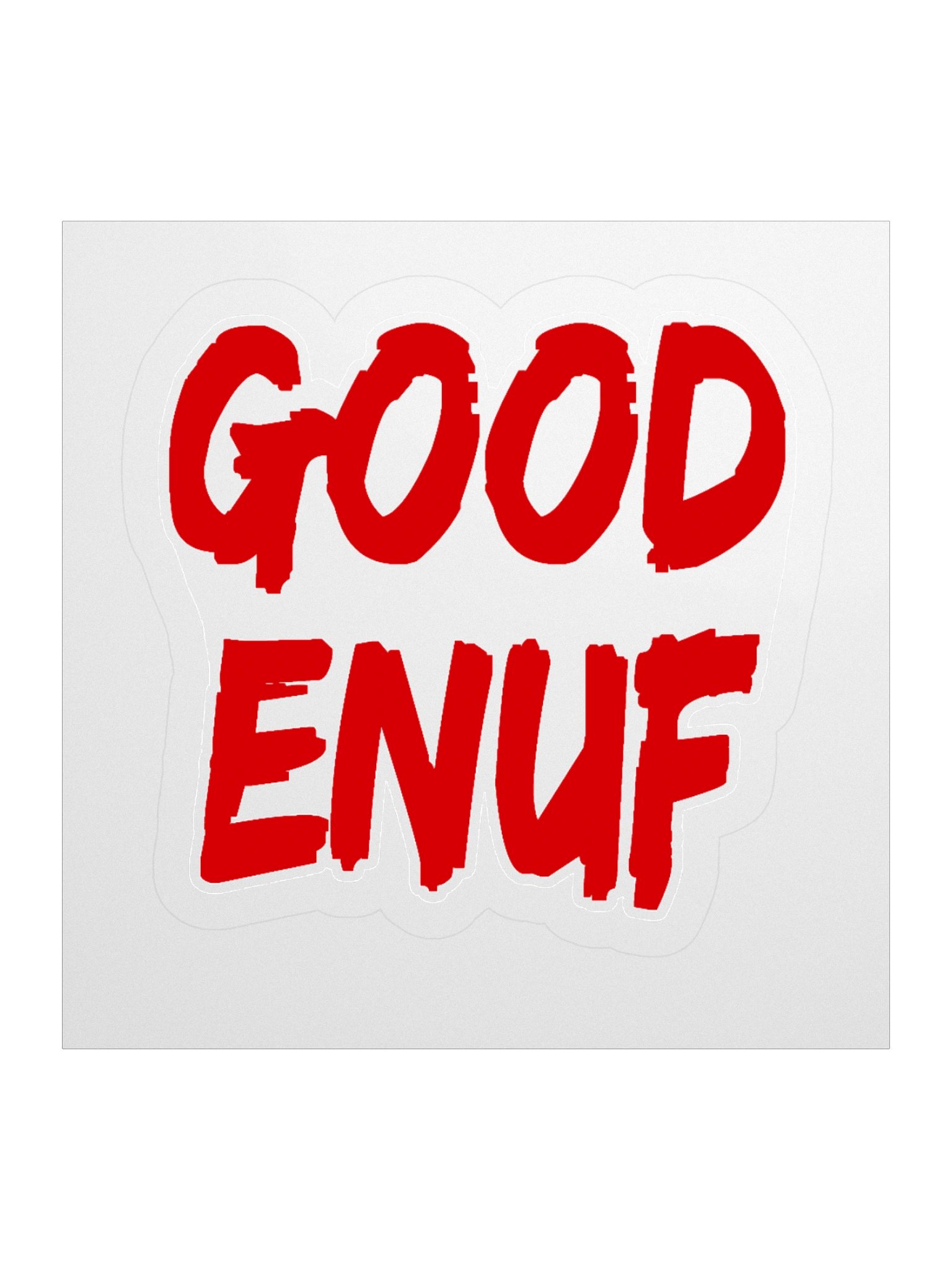 GOOD ENUF Sticker product image (1)