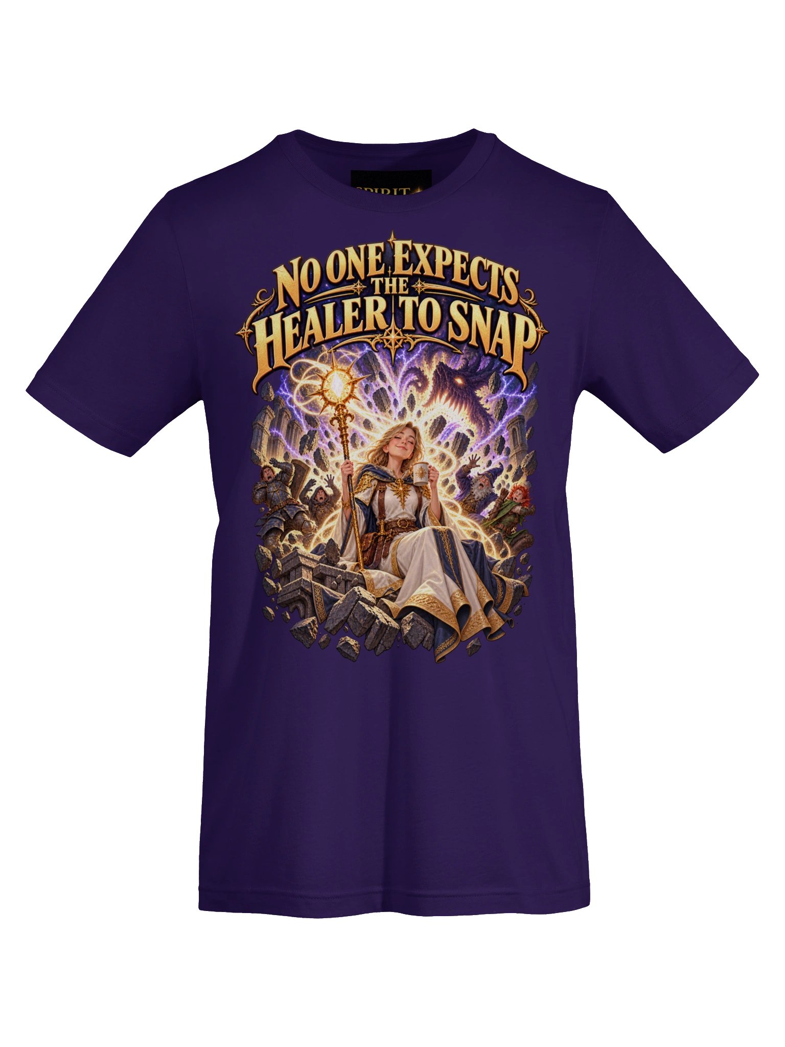 No One Expects the Healer to Snap Tee product image (117)