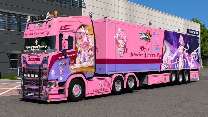 [ETS2] Elysia: Herrscher of Human: Ego - Honkai Impact 3 [Combo Skin] product image (1)