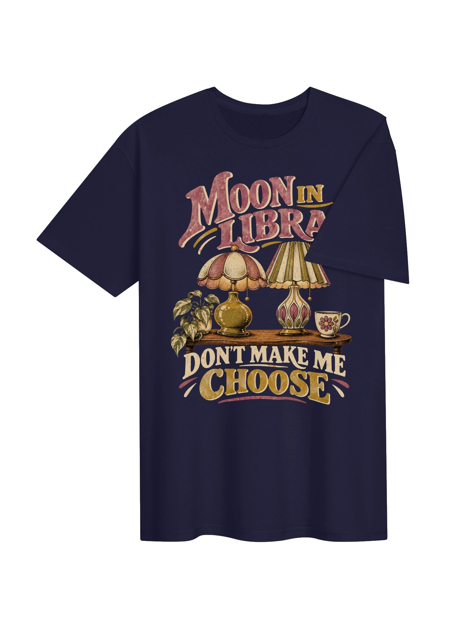 Moon in Libra Don’t Make Me Choose Tee product image (14)