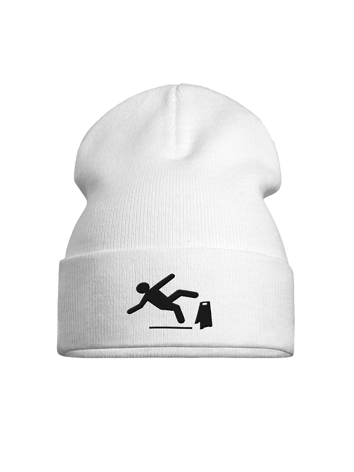Wet Floor Bold Beanie (light mode) product image (1)