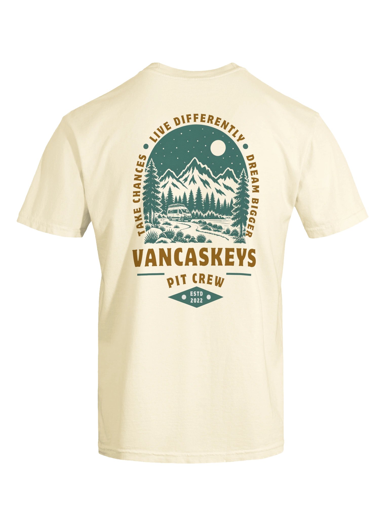 Pit Crew Vancaskeys T-shirt (Front & Back Design) product image (42)