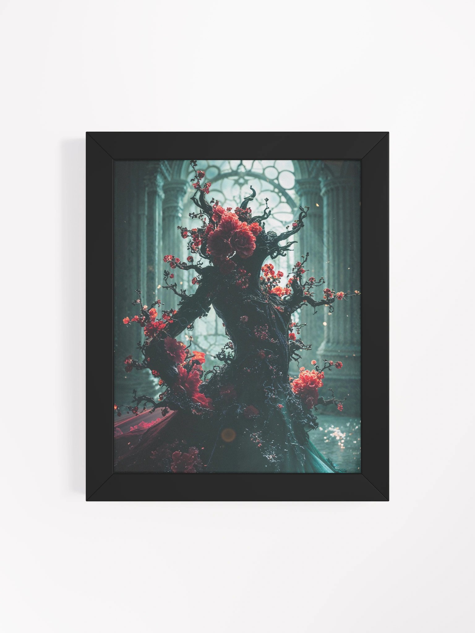 The Blooming Curse Framed Print product image (23)