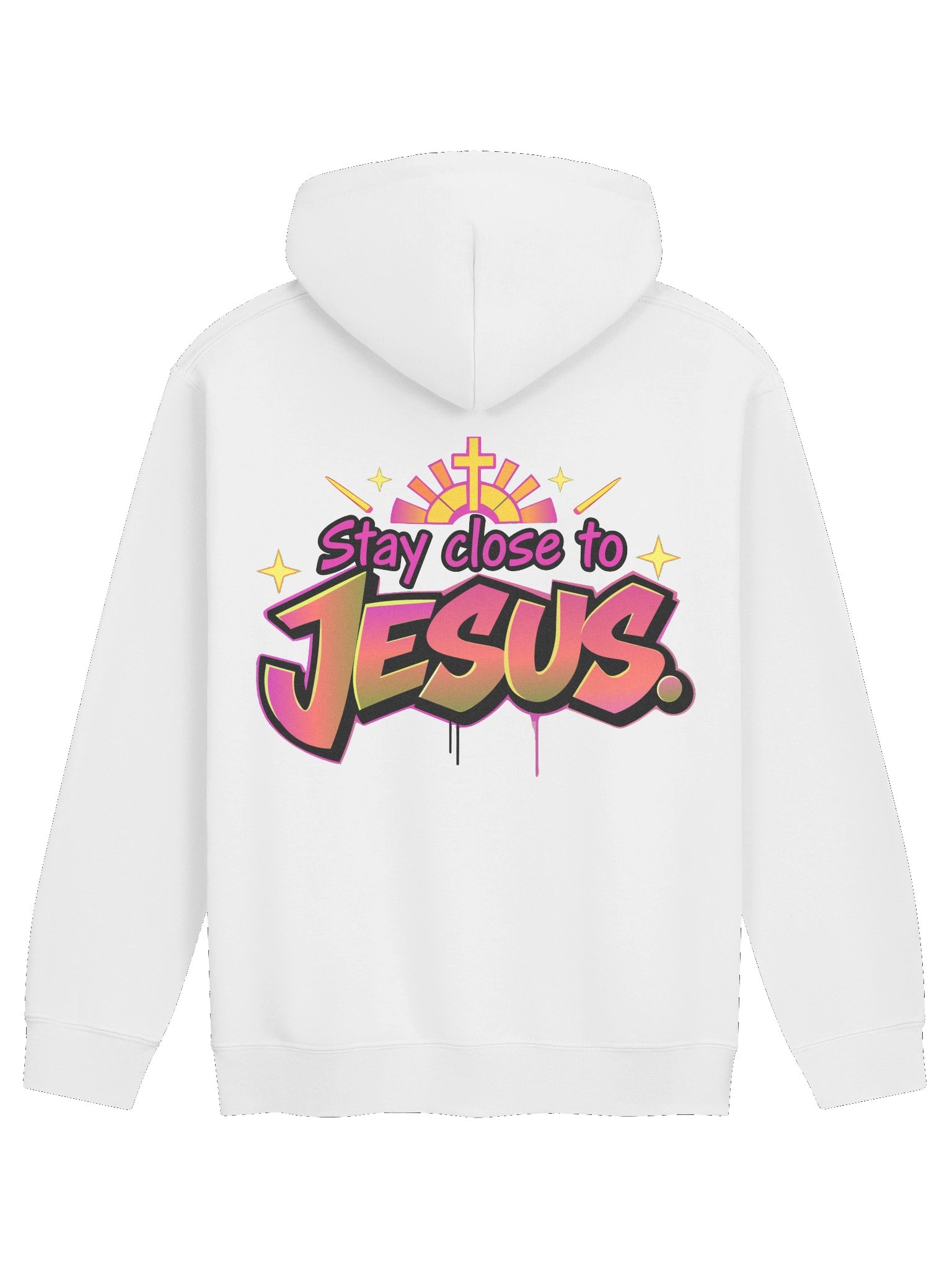 Stay Close to Jesus Streetwear Hoodie product image (4)