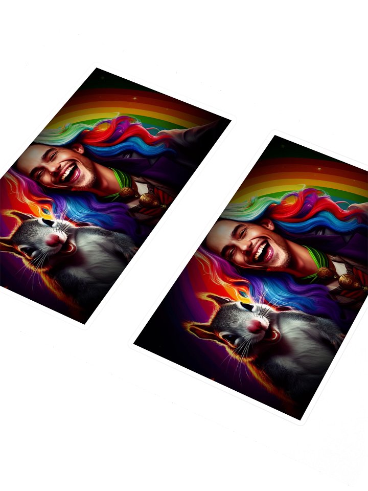 LordeStarfox & Swift Kiss Cut Sticker product image (2)