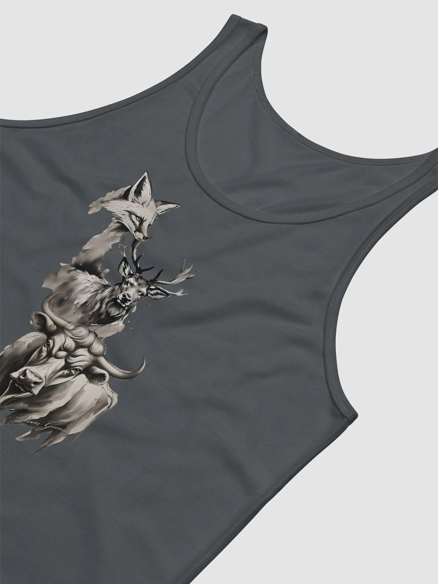 Trifecta Vixen Stag and Bull tank top product image (18)