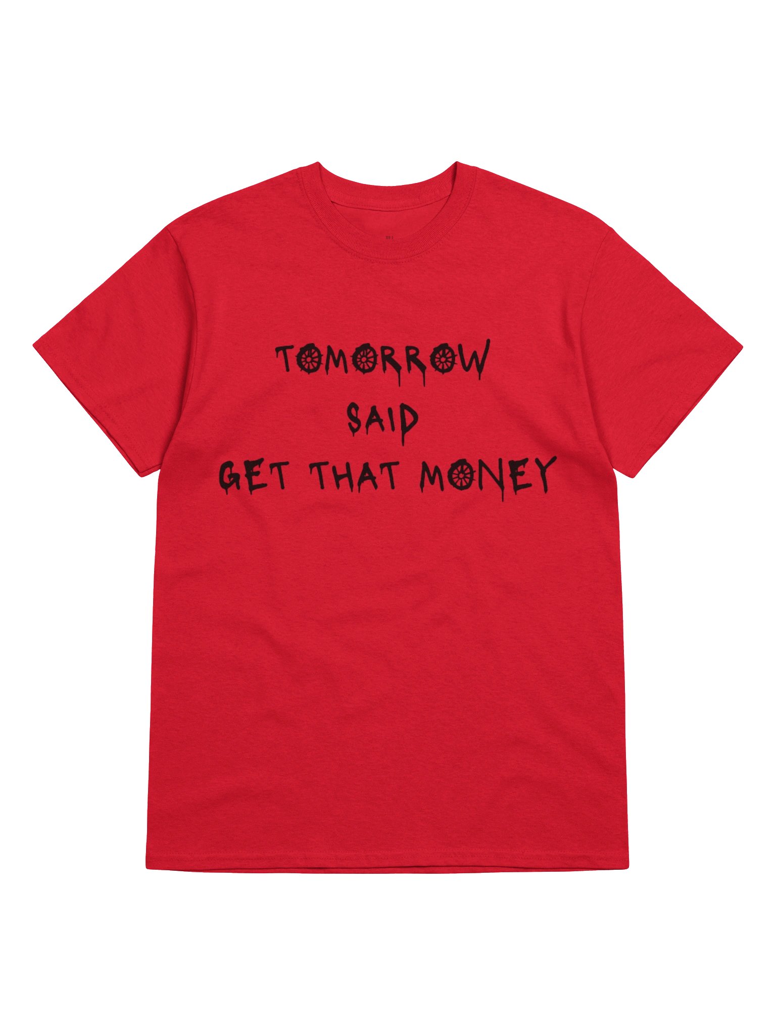 Tomorrow Said T-Shirt- Red product image (5)