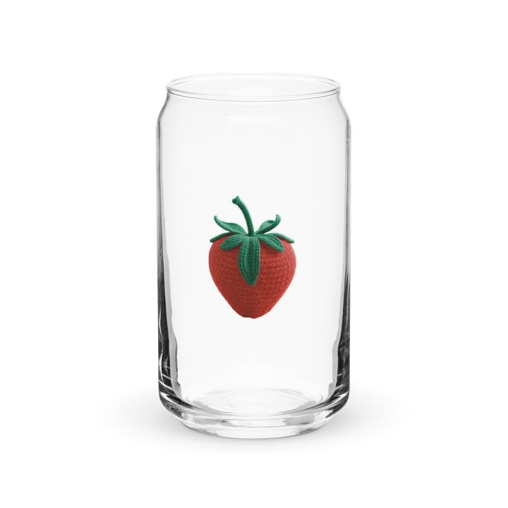 CozyAvocado Can Shaped Glass Strawberry #1 product image (2)