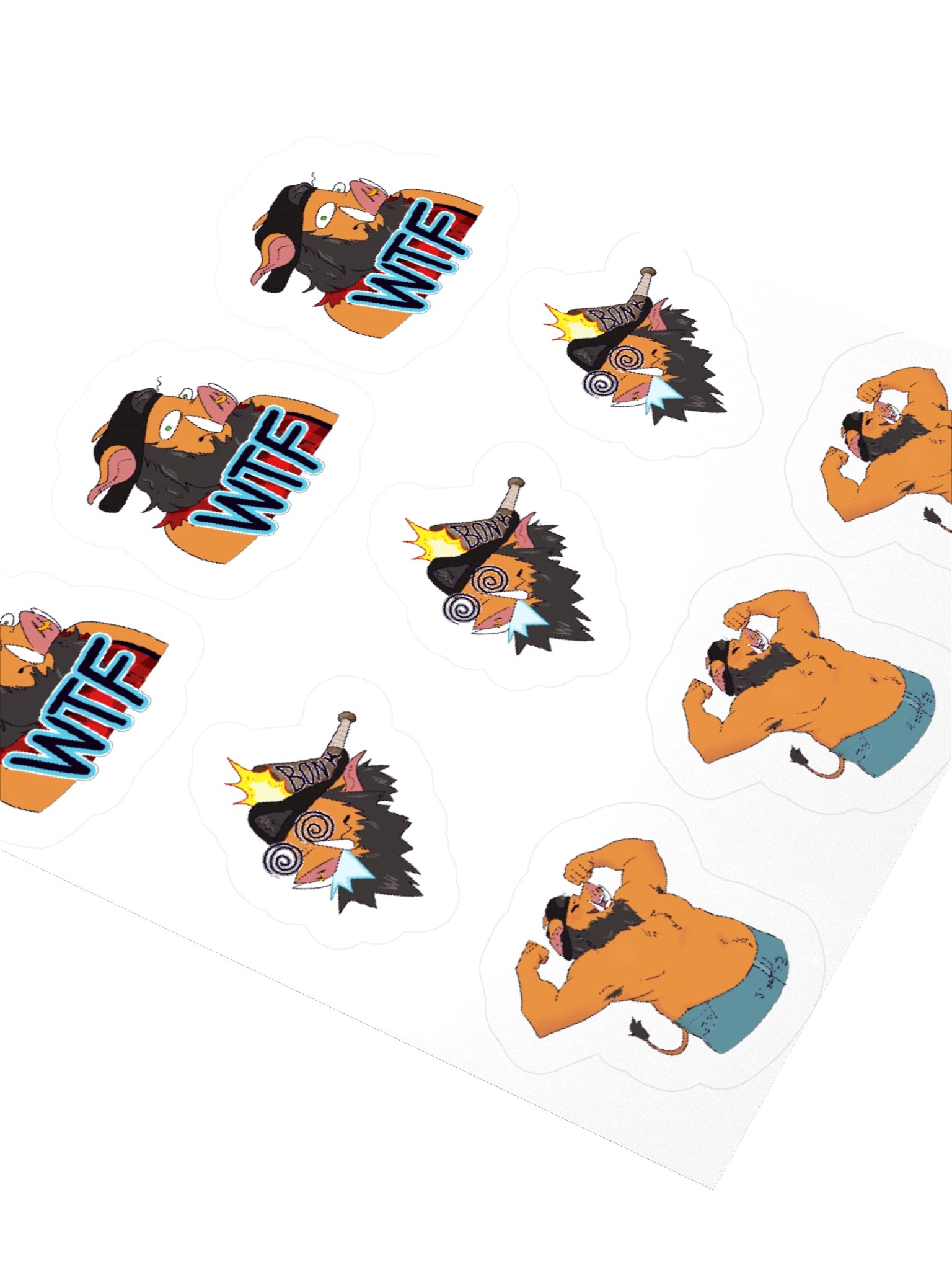 Pitstop Emote Sticker Sheet product image (3)