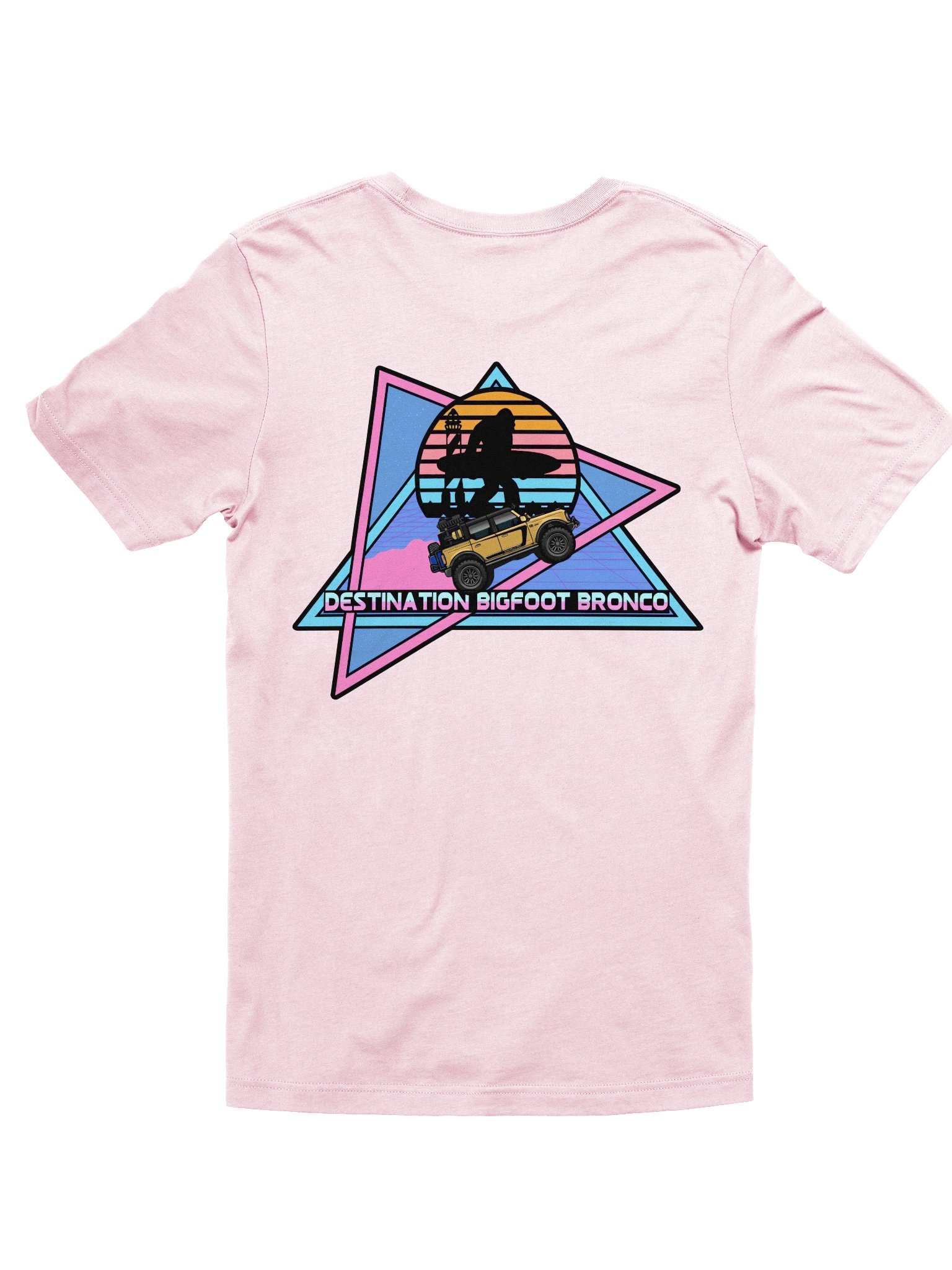 JC Edition Destination Bigfoot Bronco Retro-Inspired T-Shirt (Multiple Colors Available) product image (17)