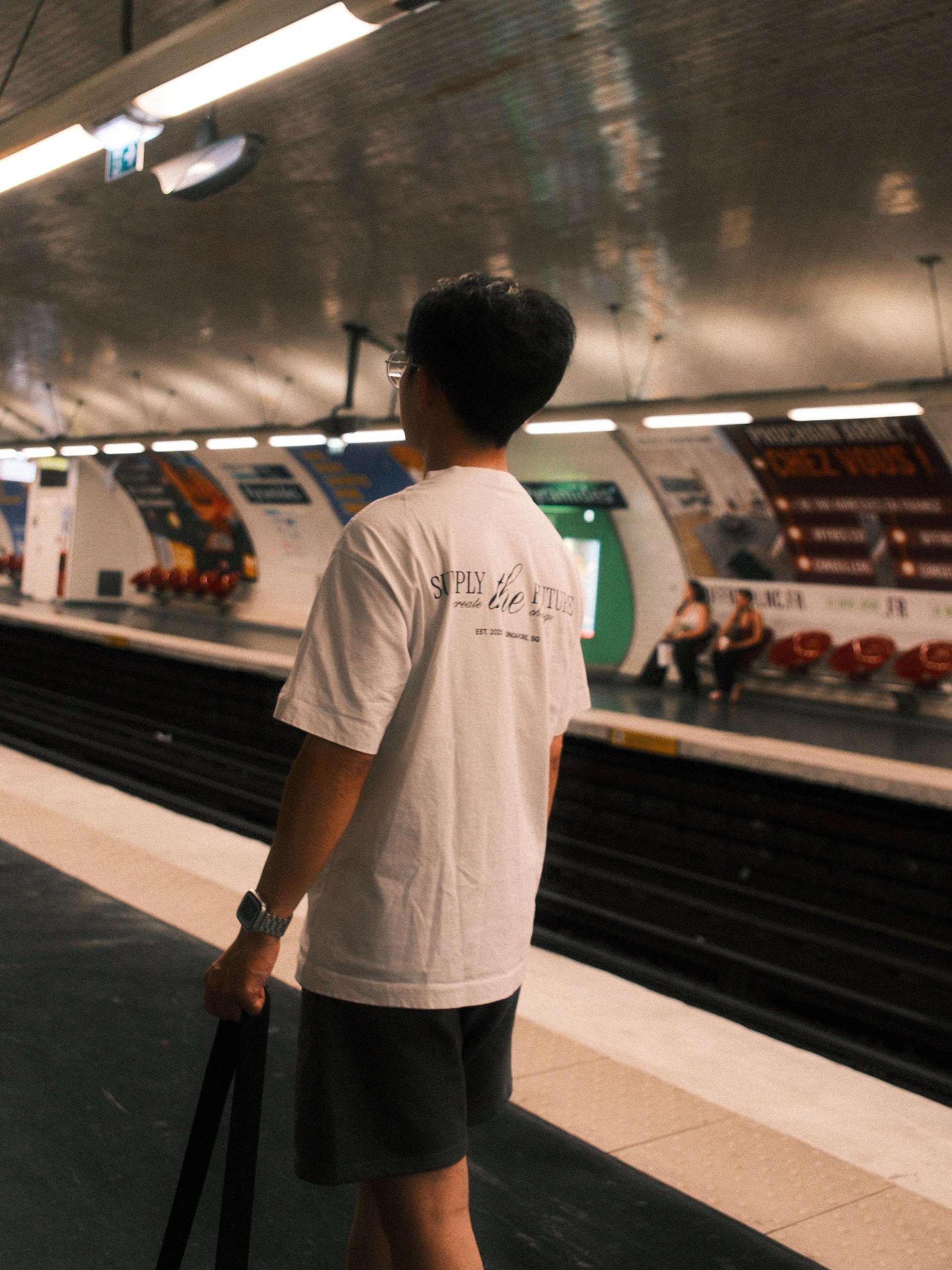 [PRE-ORDER] Create the Change Tee — Frost White™ product image (9)