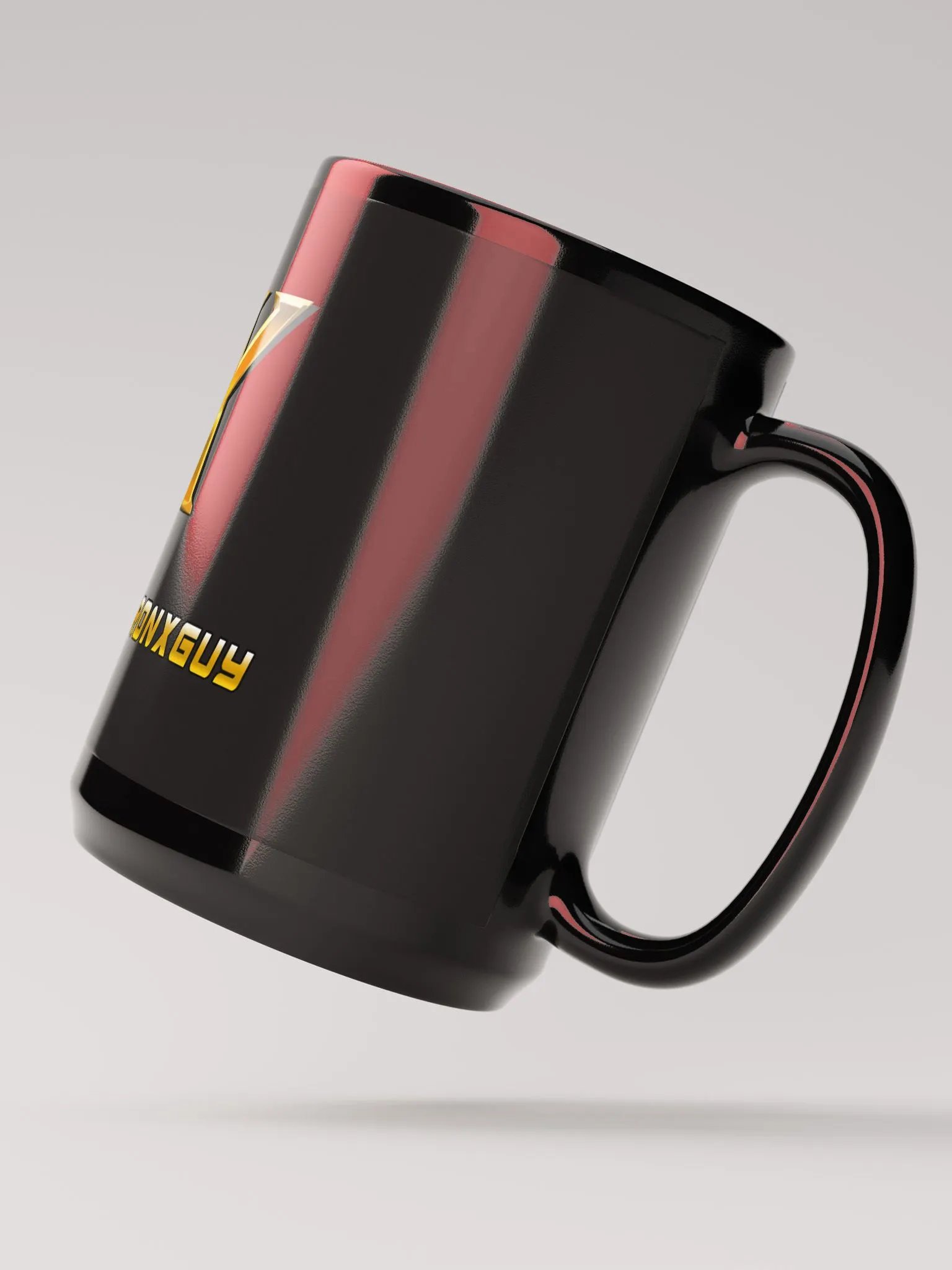 Bronx 15oz Black Glossy Mug product image (2)