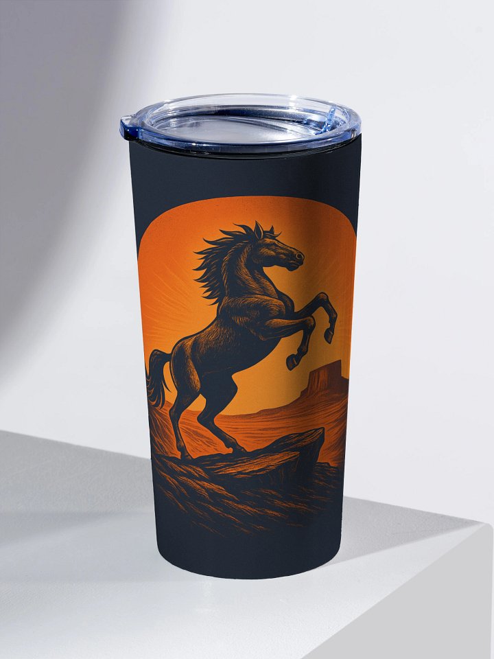 WILD HORSE IN SUNSET product image (2)