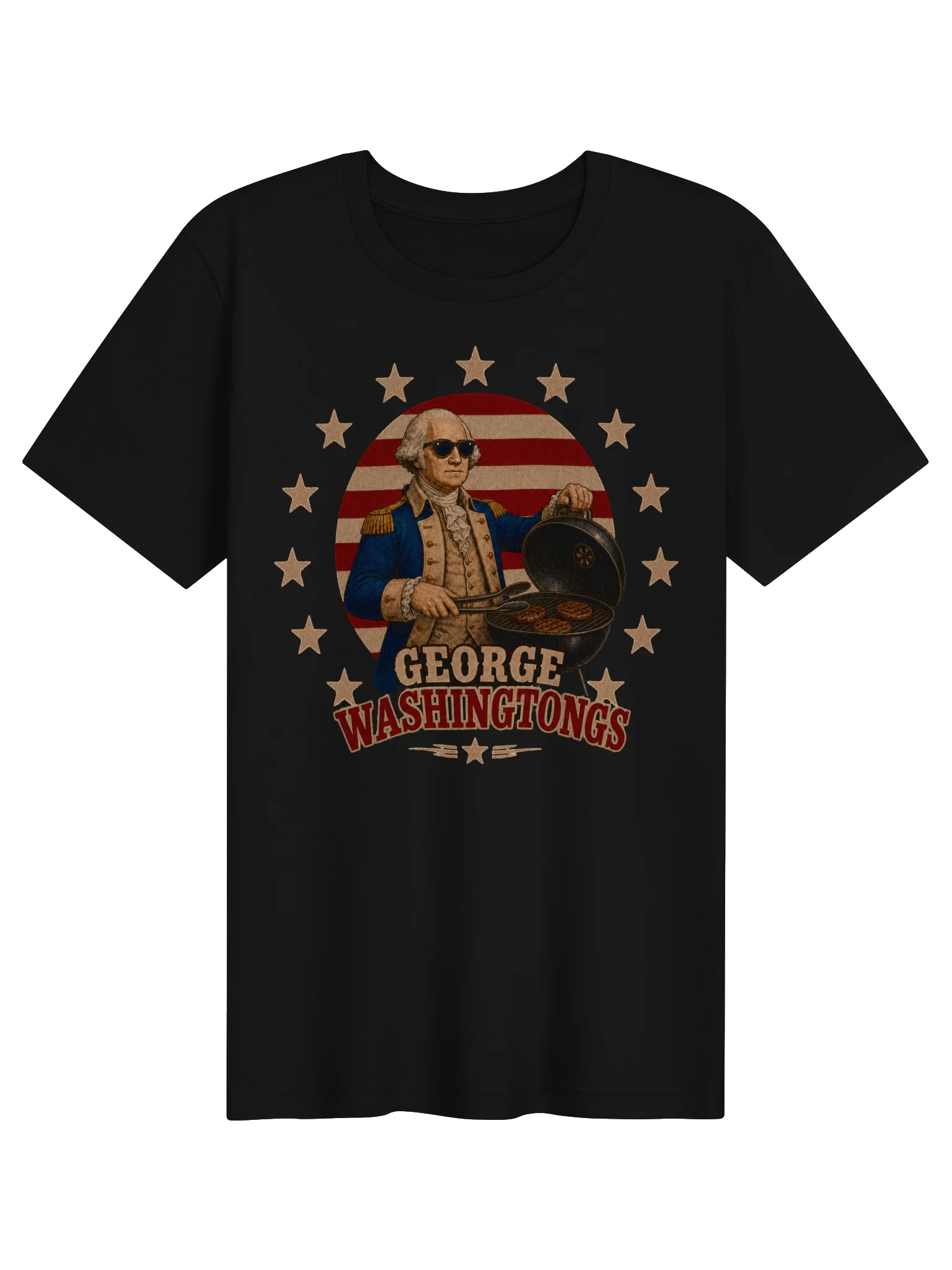 George Washingtongs T-Shirt | Grill Team 1776 Tee product image (31)
