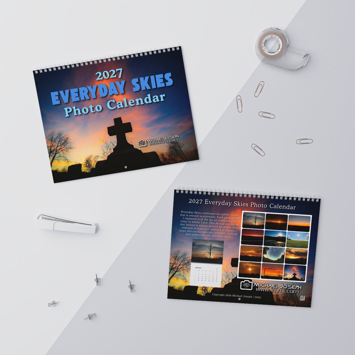 Everyday Skies 2027 Wall Calendar | Sky Photography product image (9)