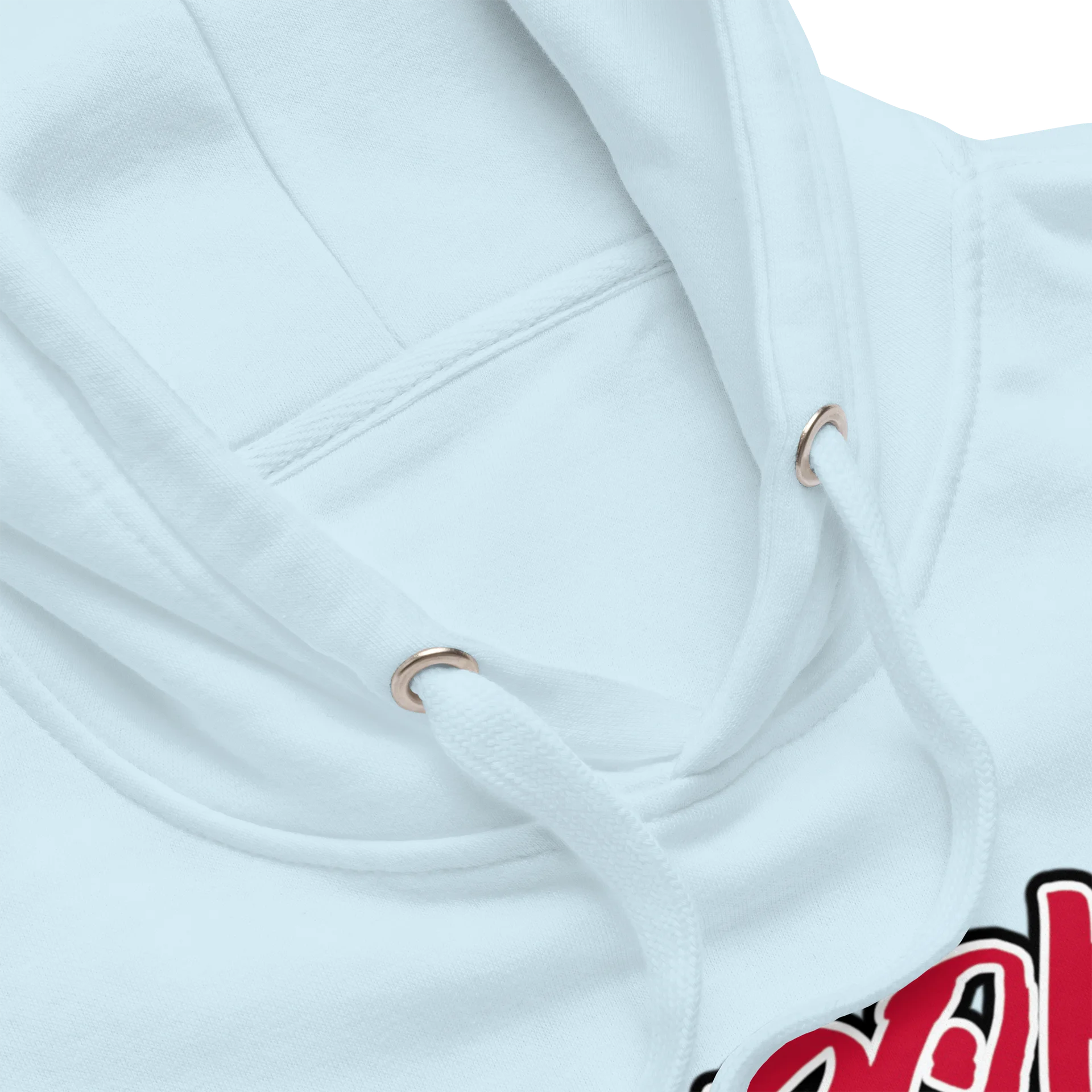 DROKE - Red w Black Deluxe Logo Hoodie product image (4)