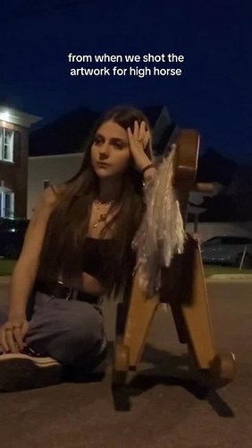 and that rocking horse has been haunting me since #music #originalsong #highhorse