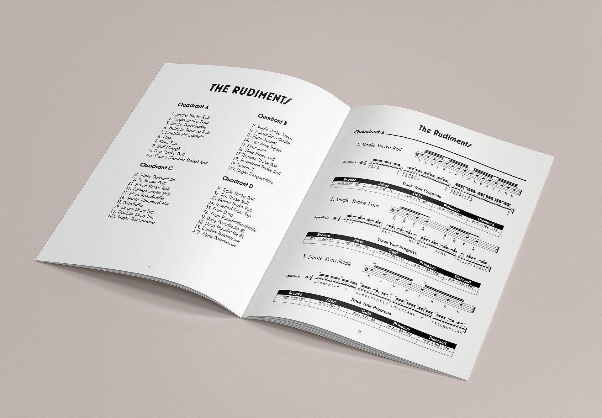 The Percussionist's Blueprint - Snare Drum Method Book product image (3)