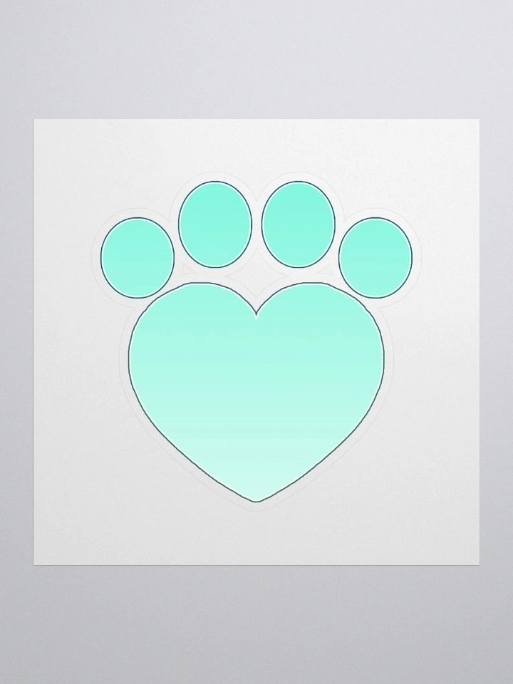 Mint Hint Print Sticker product image (1)