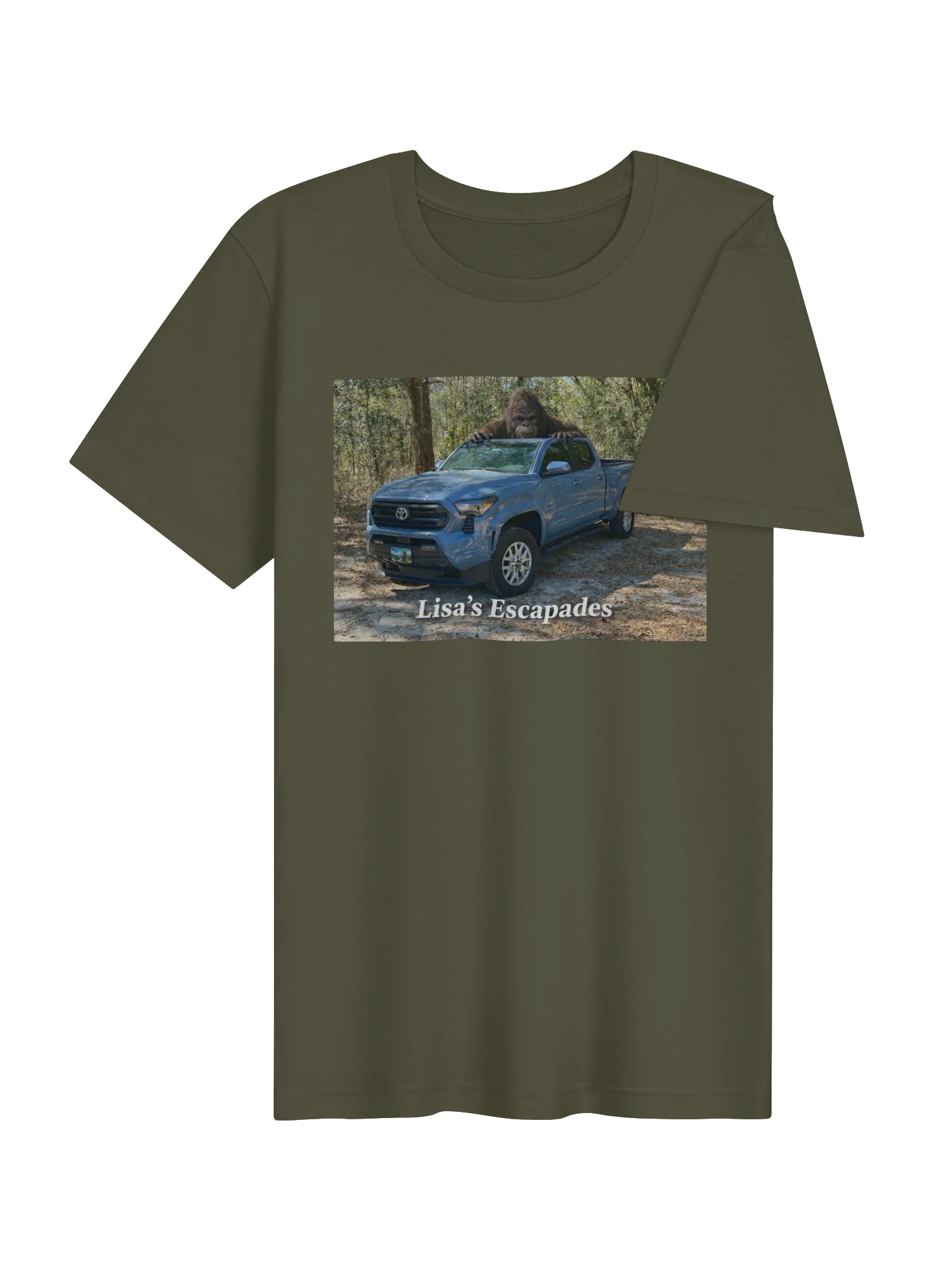 Trending Lisa’s Escapades Bigfoot Truck Tee product image (4)