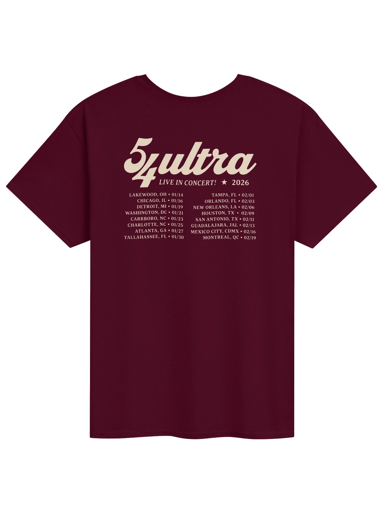 54 Crest Tour T-Shirt product image (2)