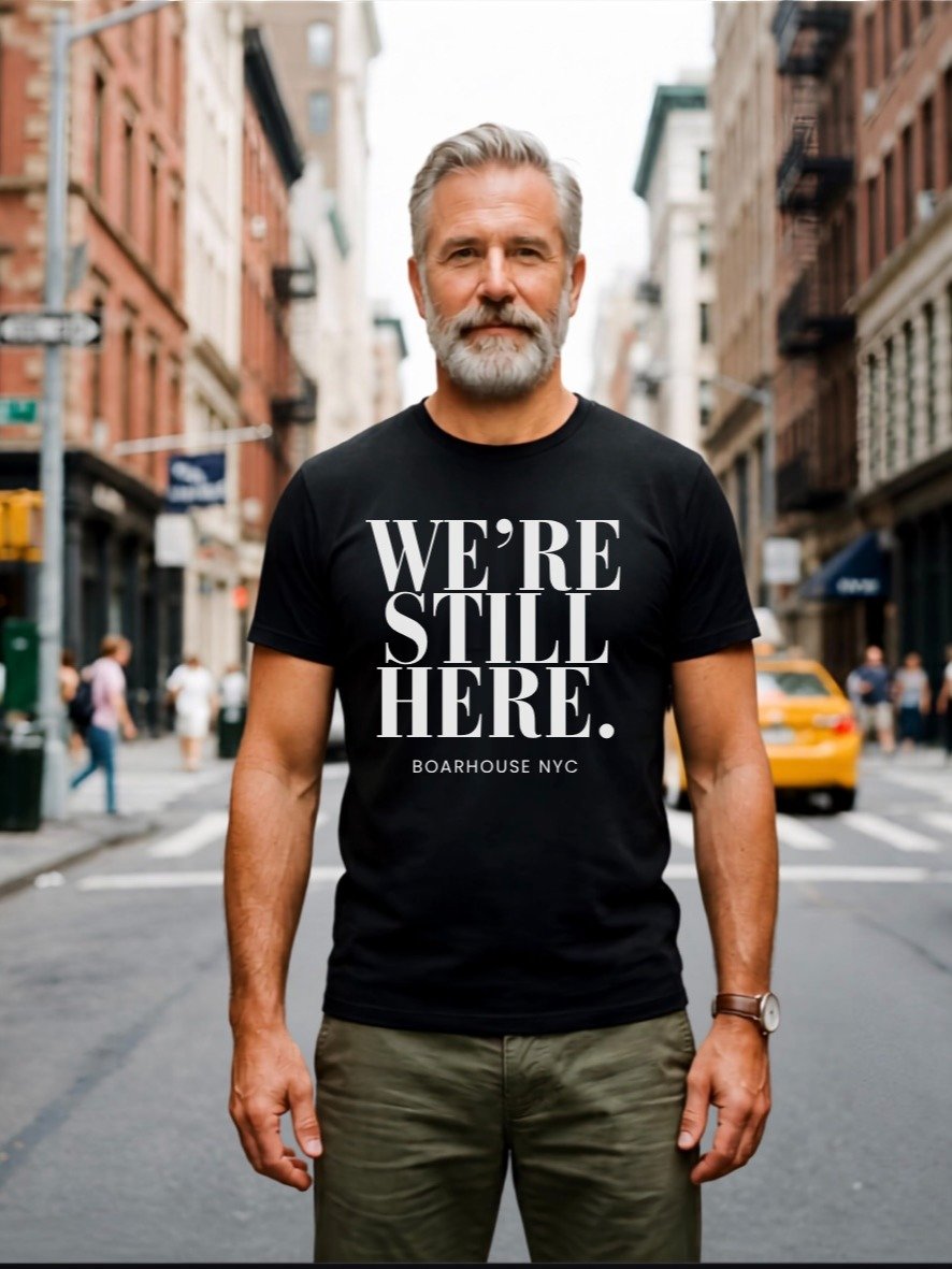 WE'RE STILL HERE.™ — BLACK EDITION Comfort Colors Heavyweight Tee product image (1)