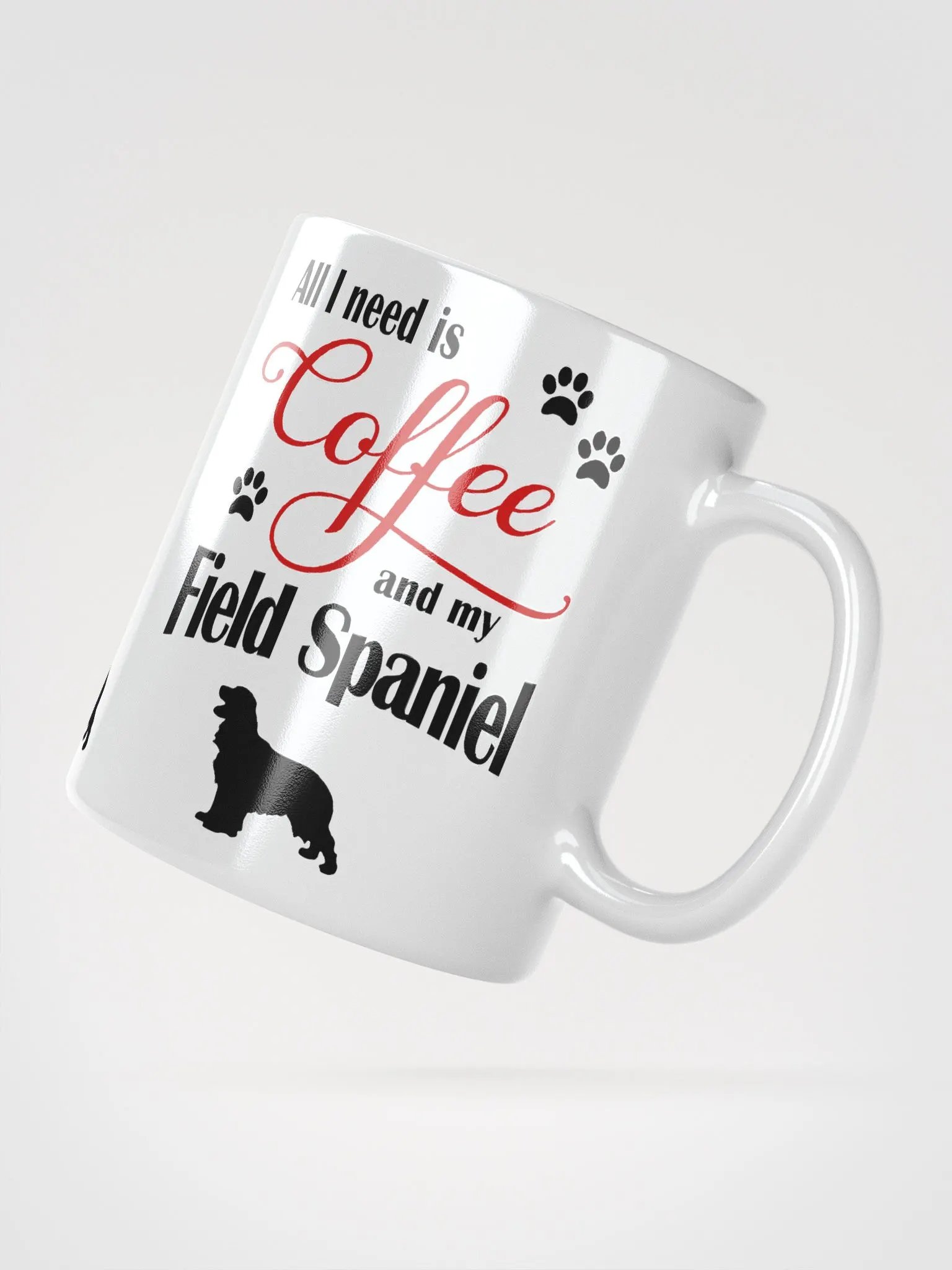 Coffee and my Field Spaniel Mug product image (2)