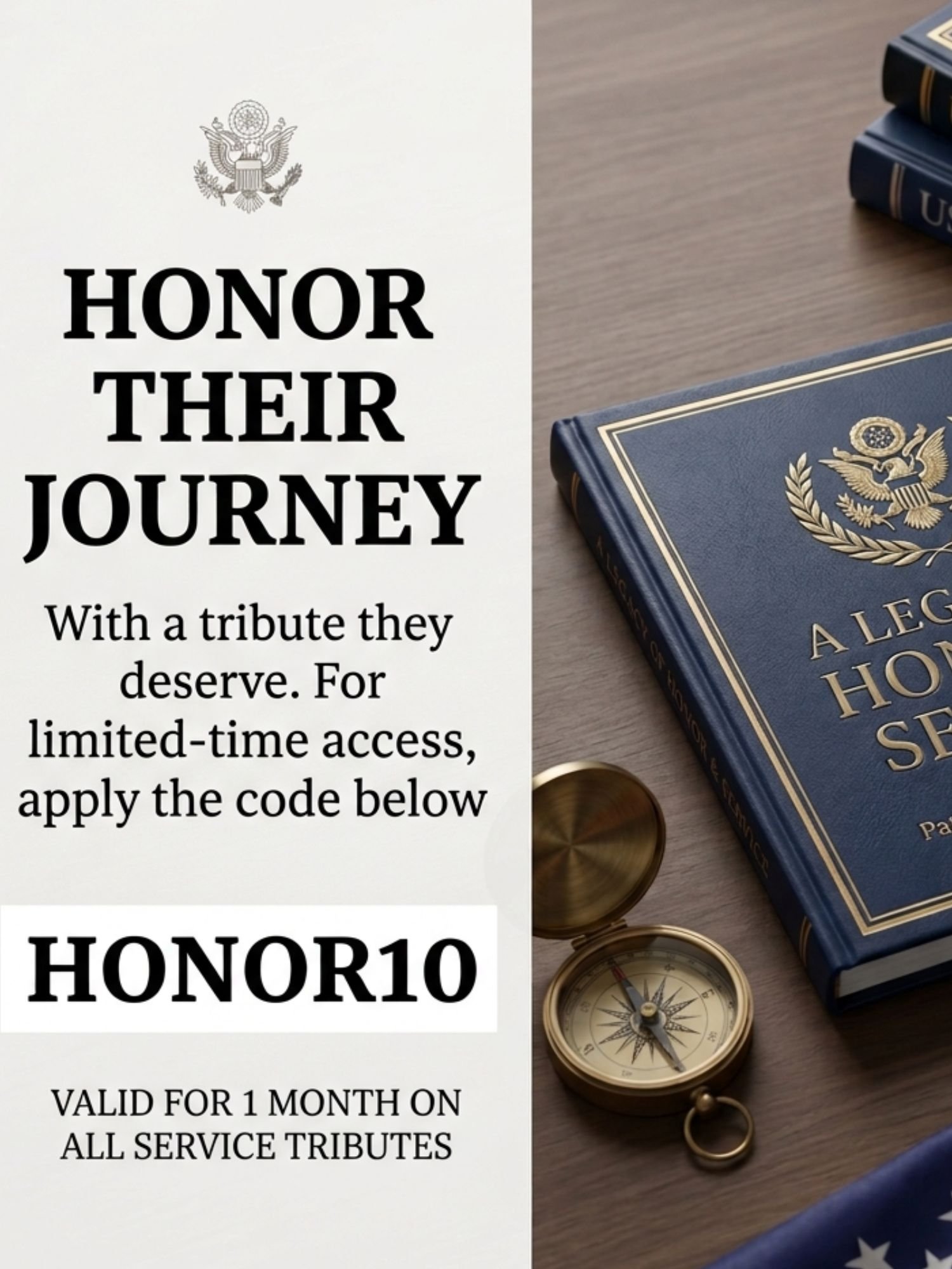 8-Page Army National Guard Funeral Program Template 17x11 & 14x8.5 with QR Code product image (3)
