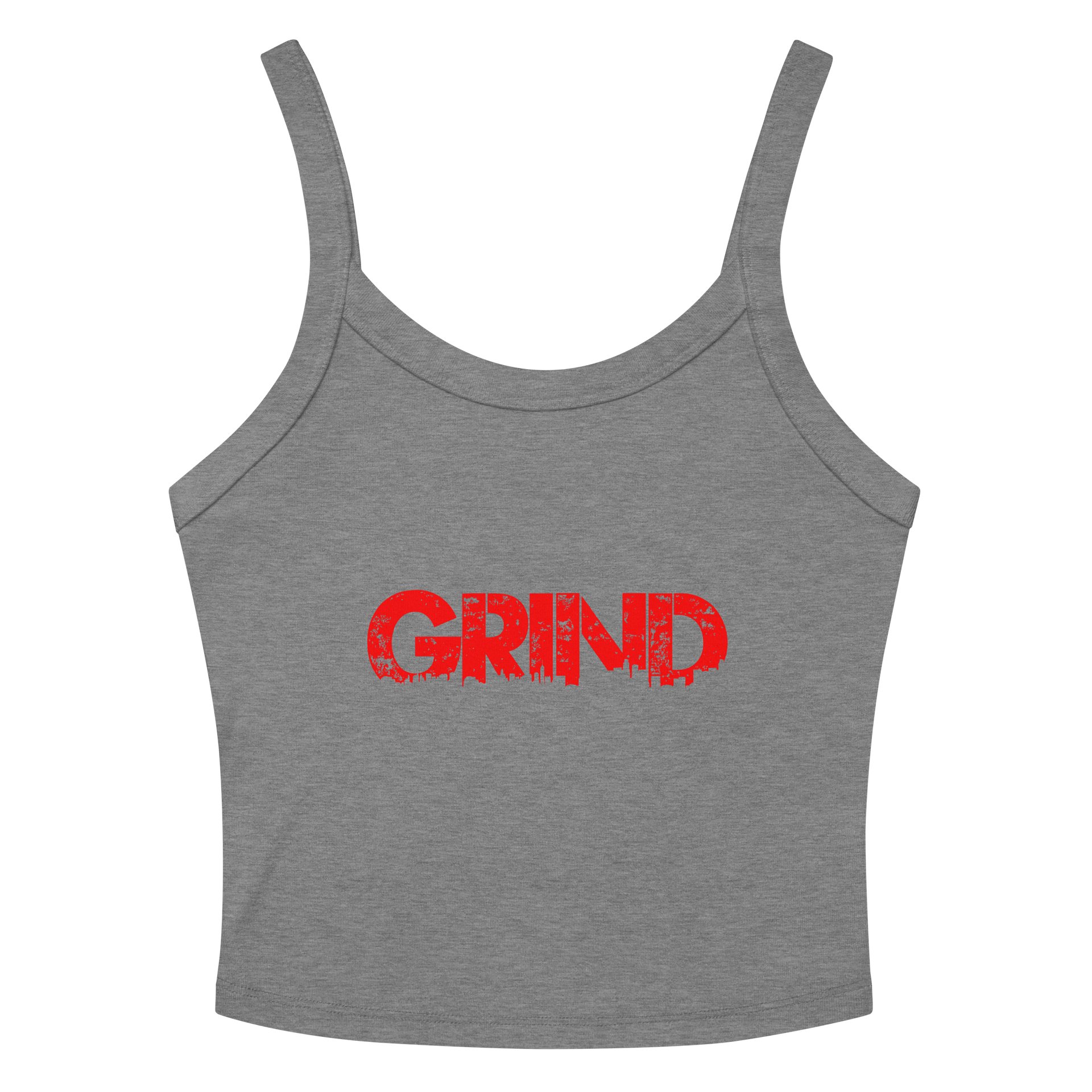 GRIND Drip Effect Ribbed Tank Top product image (13)