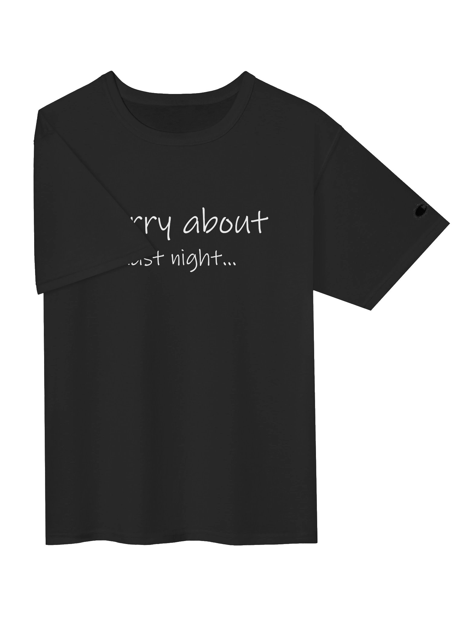 Sorry About Last Night Champion Tee product image (6)