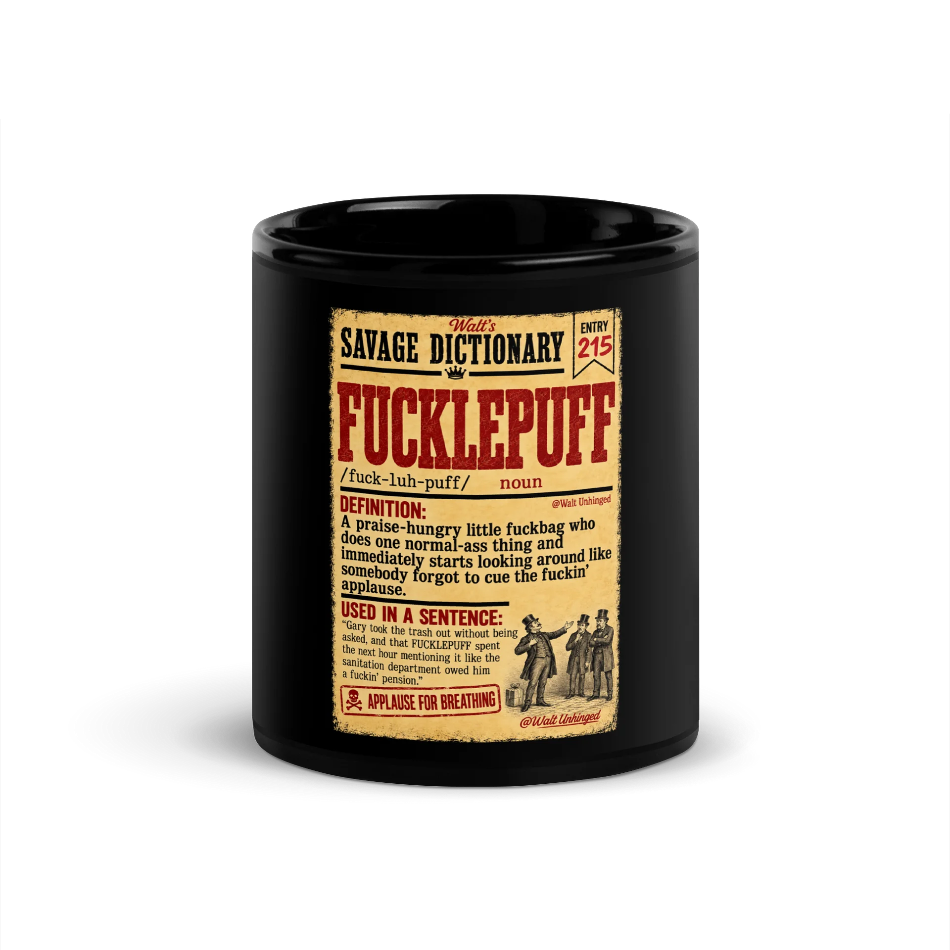 Walt’s Savage FUCKLEPUFF Mug product image (1)