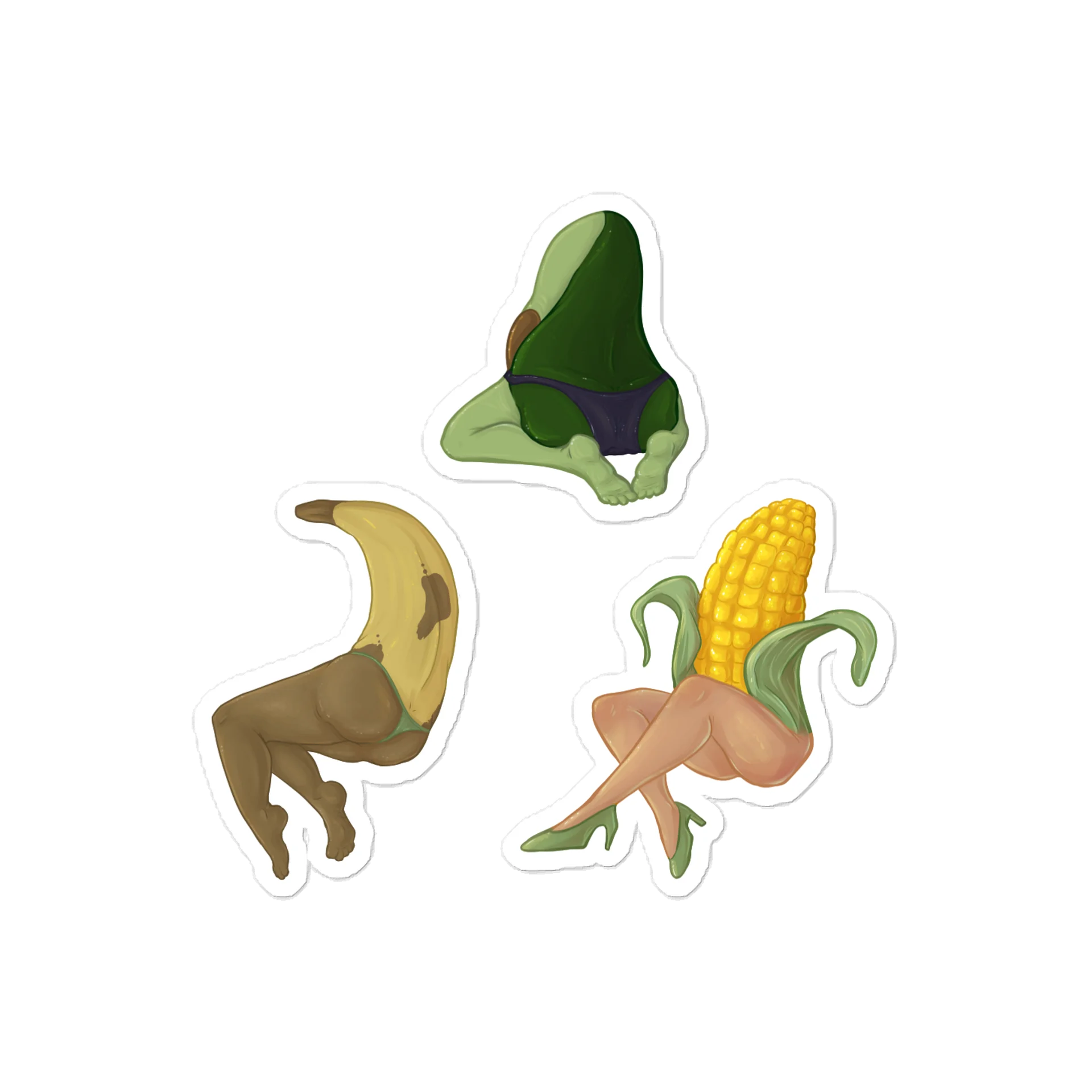 Leggy Food - Sticker set product image (1)