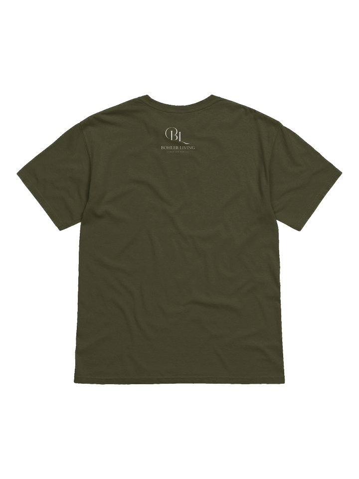 InvestHerChic™ Tee – "Smart, Stylish, and Strategic" (White Text) product image (2)
