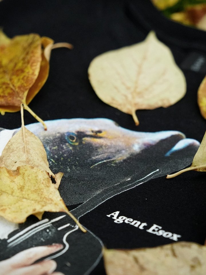 Agent Esox T-shirt Black product image (2)