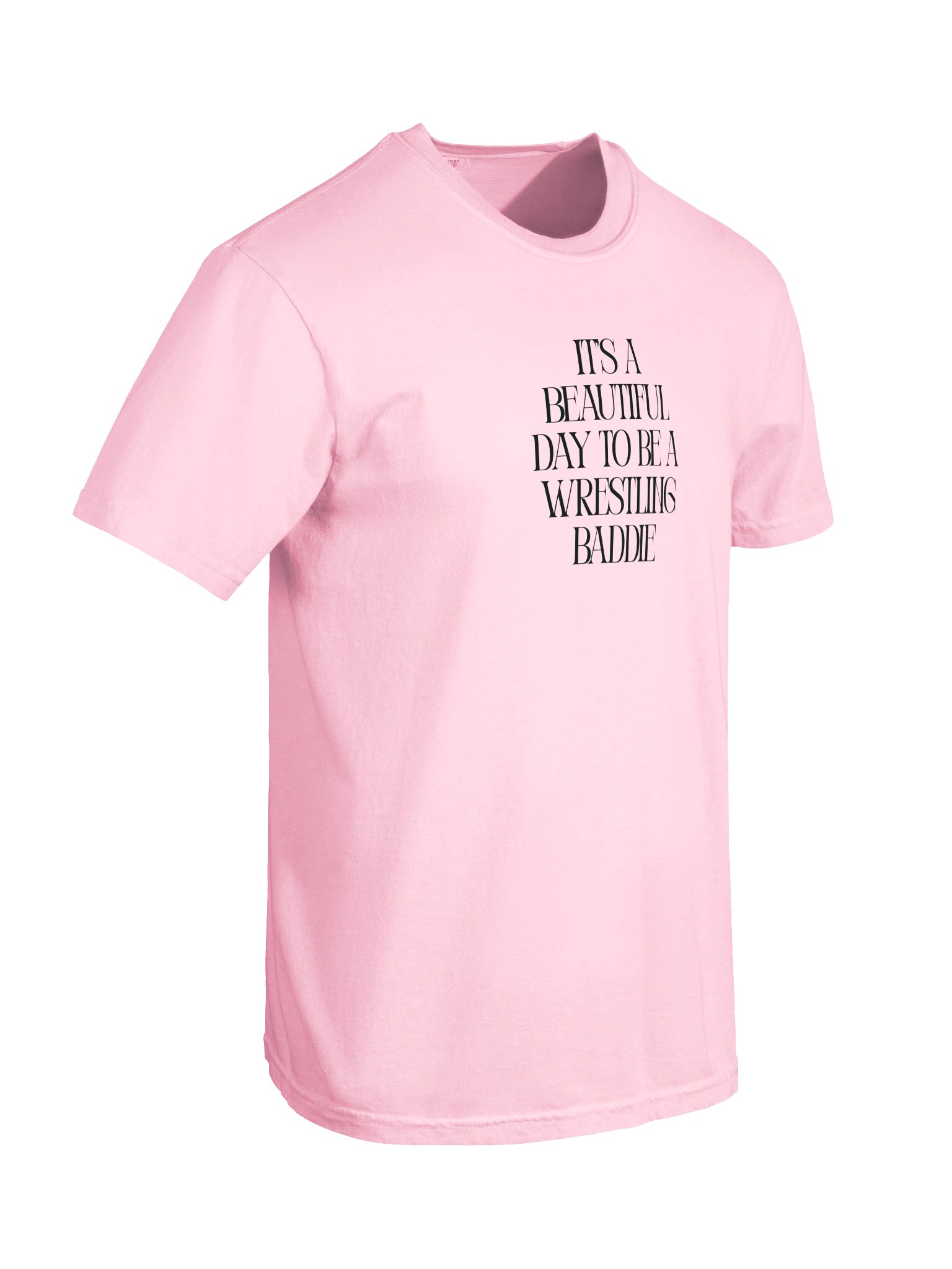 It's A Beauiful Day To Be A Wrestling Baddie Short Sleeved T-Shirt product image (6)