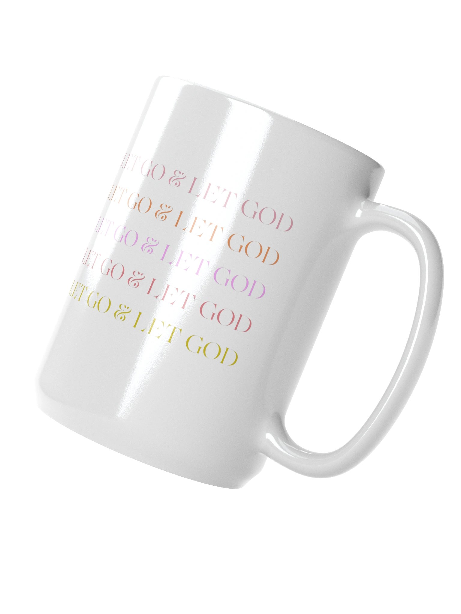 Let Go and Let God Mug product image (2)