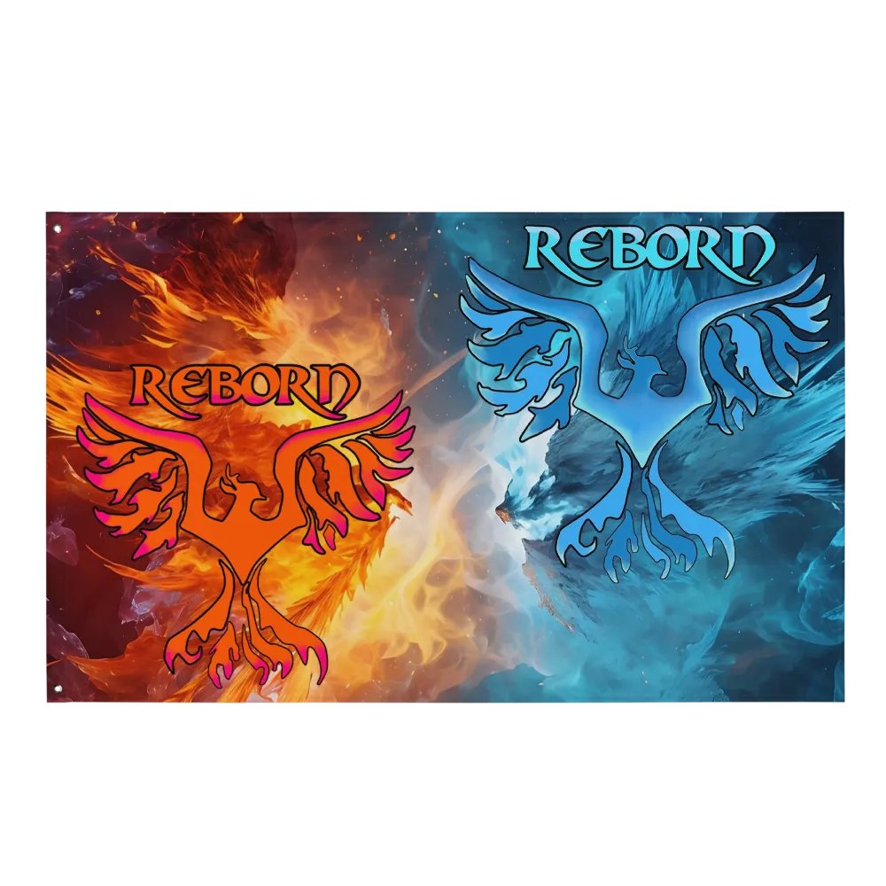 Phoenix All-Over Flag product image (1)