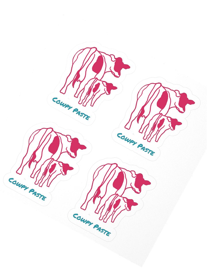 Cowpy Paste - Sticker (small) product image (2)