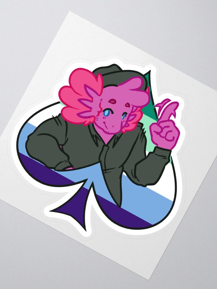 MLM in Spades | Kiss-Cut Sticker product image (2)