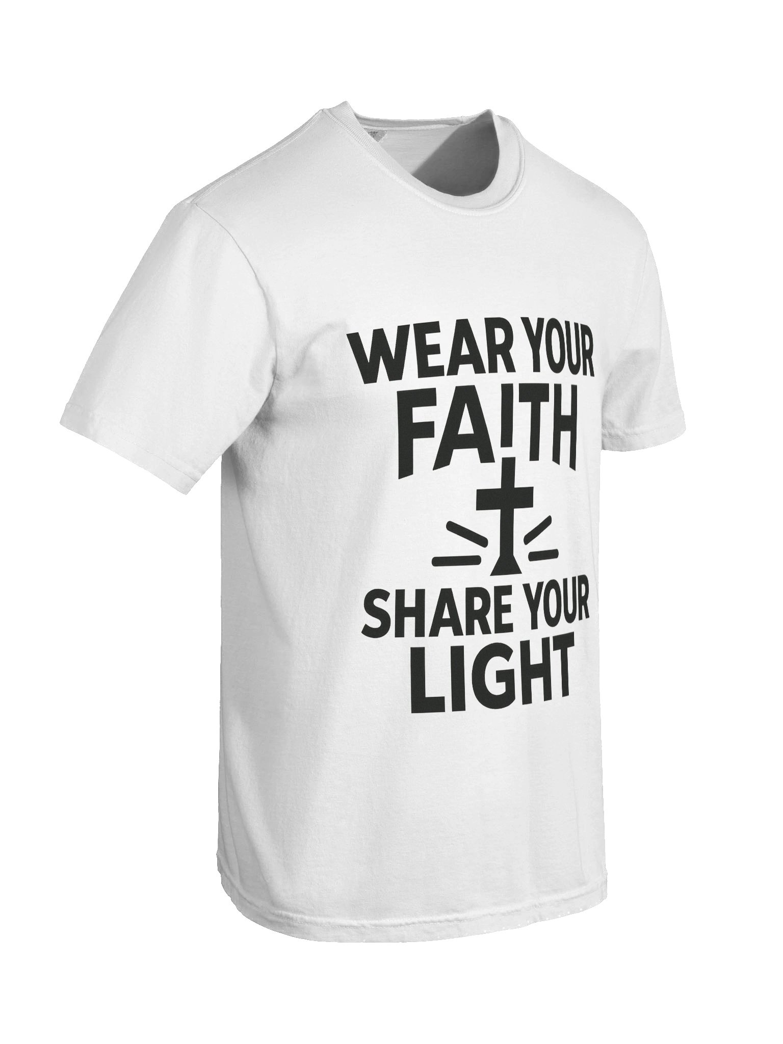 Wear Your Faith, Share Your Light #1 T-Shirt product image (8)