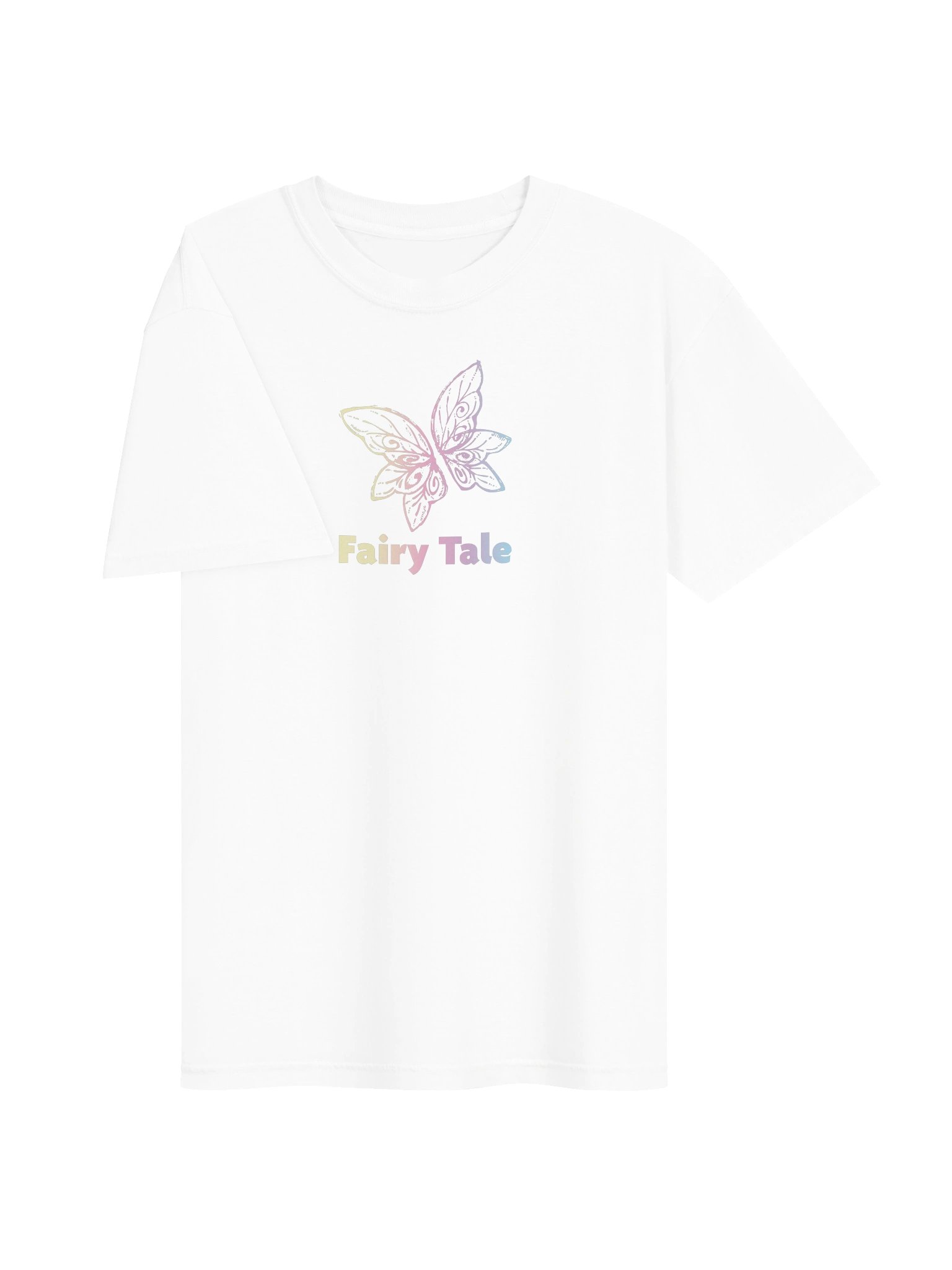 Rainbow Fairy Wings Adult Tee product image (7)