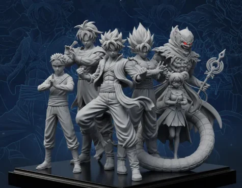 Ultimate Anime STL Bundle – 5TB+ 3D Printable Models Collection product image (5)