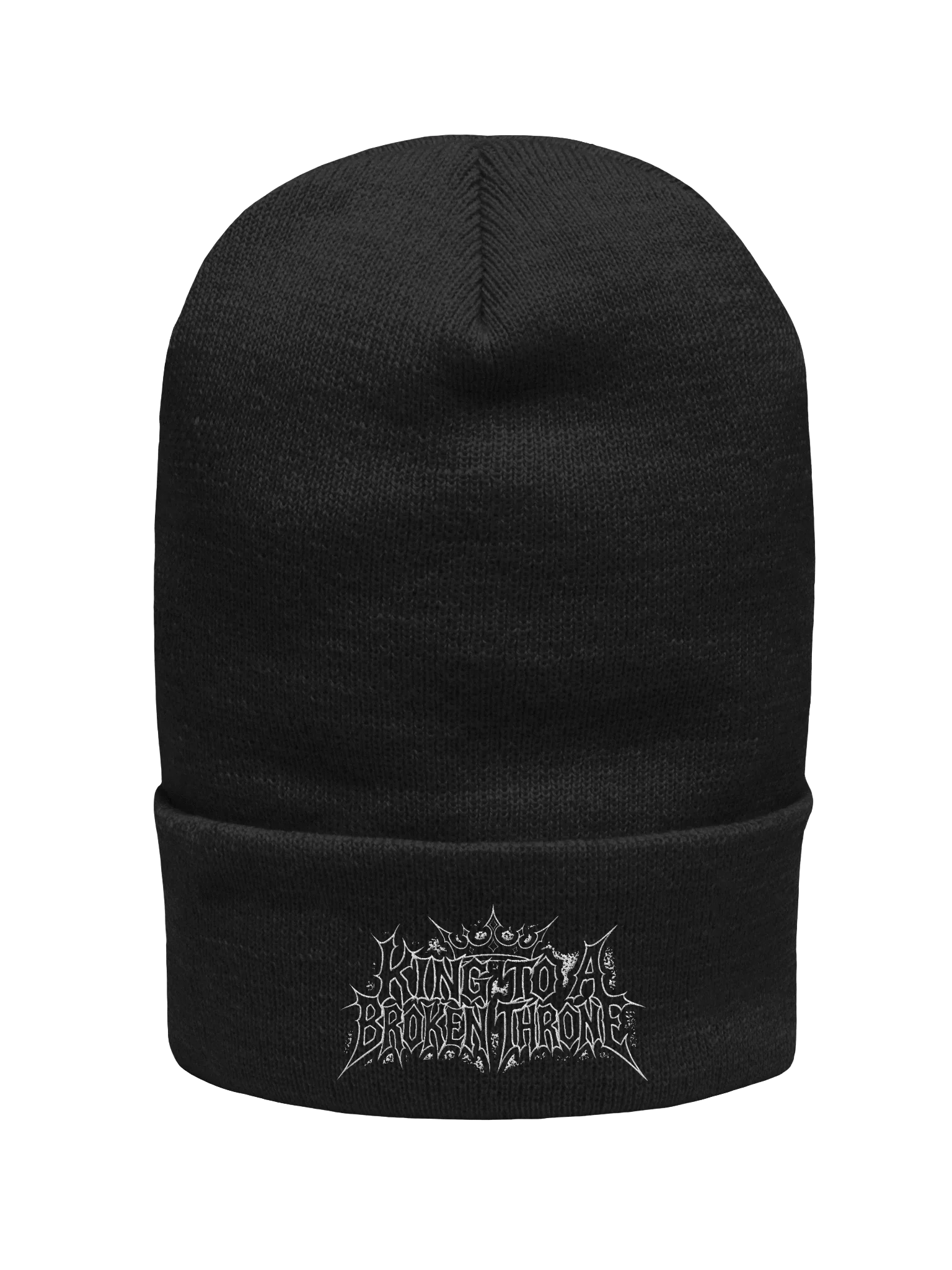 King to a Broken Throne Beanie Hat