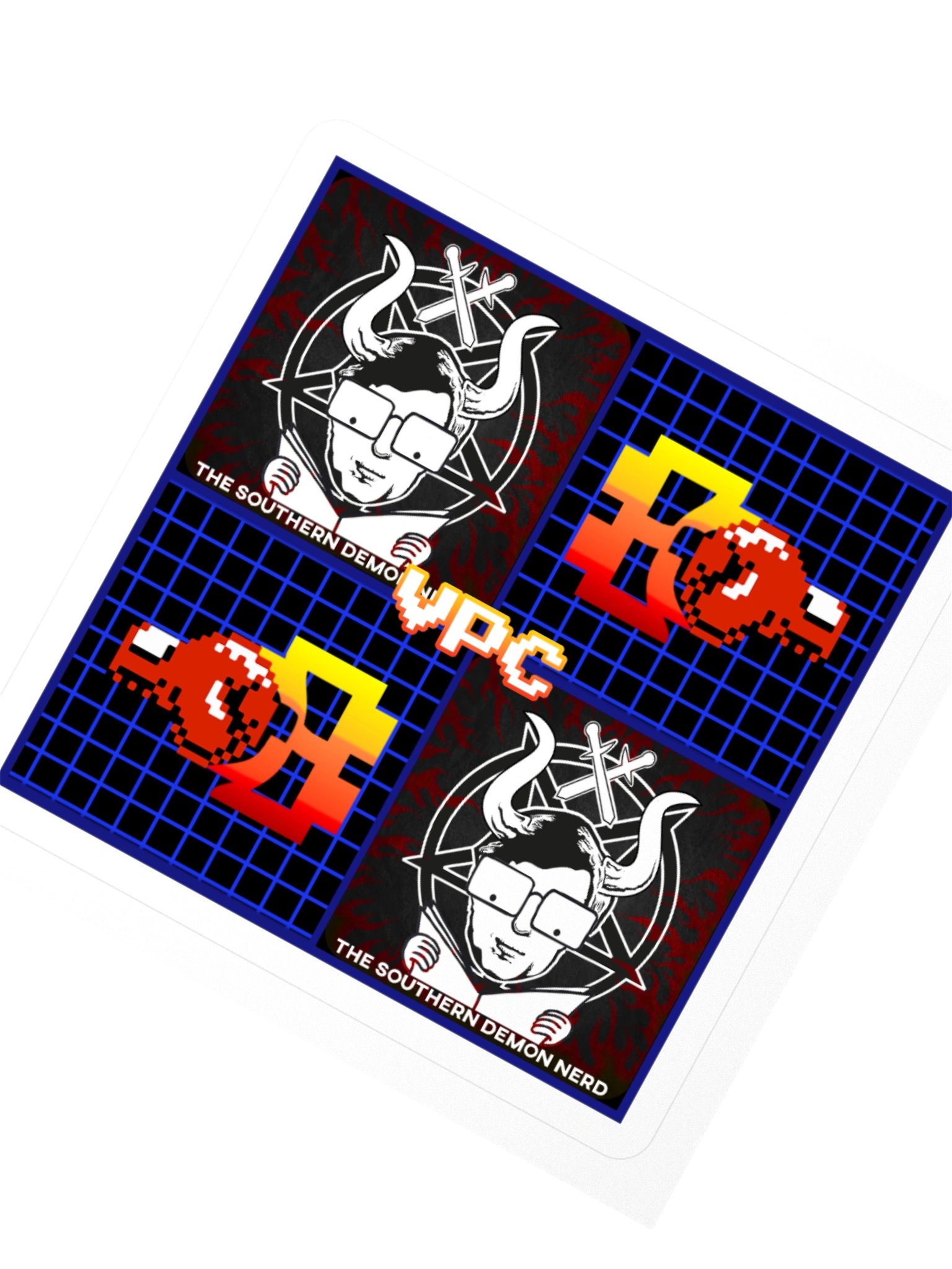 The Southern Demon Nerd Sticker product image (5)